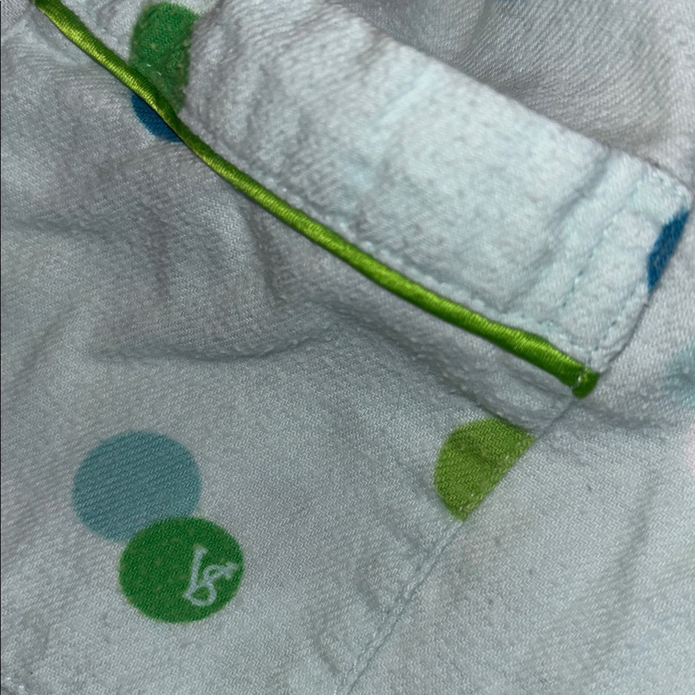 Victoria’s💙Secret Polka Dots 100% Cotton 2-piece Flannel Pajama Set, Size Medium - Picture 9 of 16
